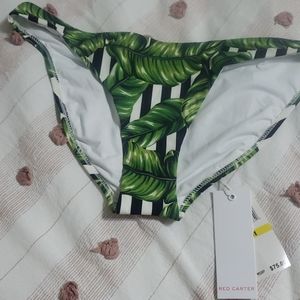 Red Carter bikini bottom NWT $75